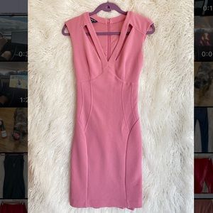 Bebe classy cutout midi dress